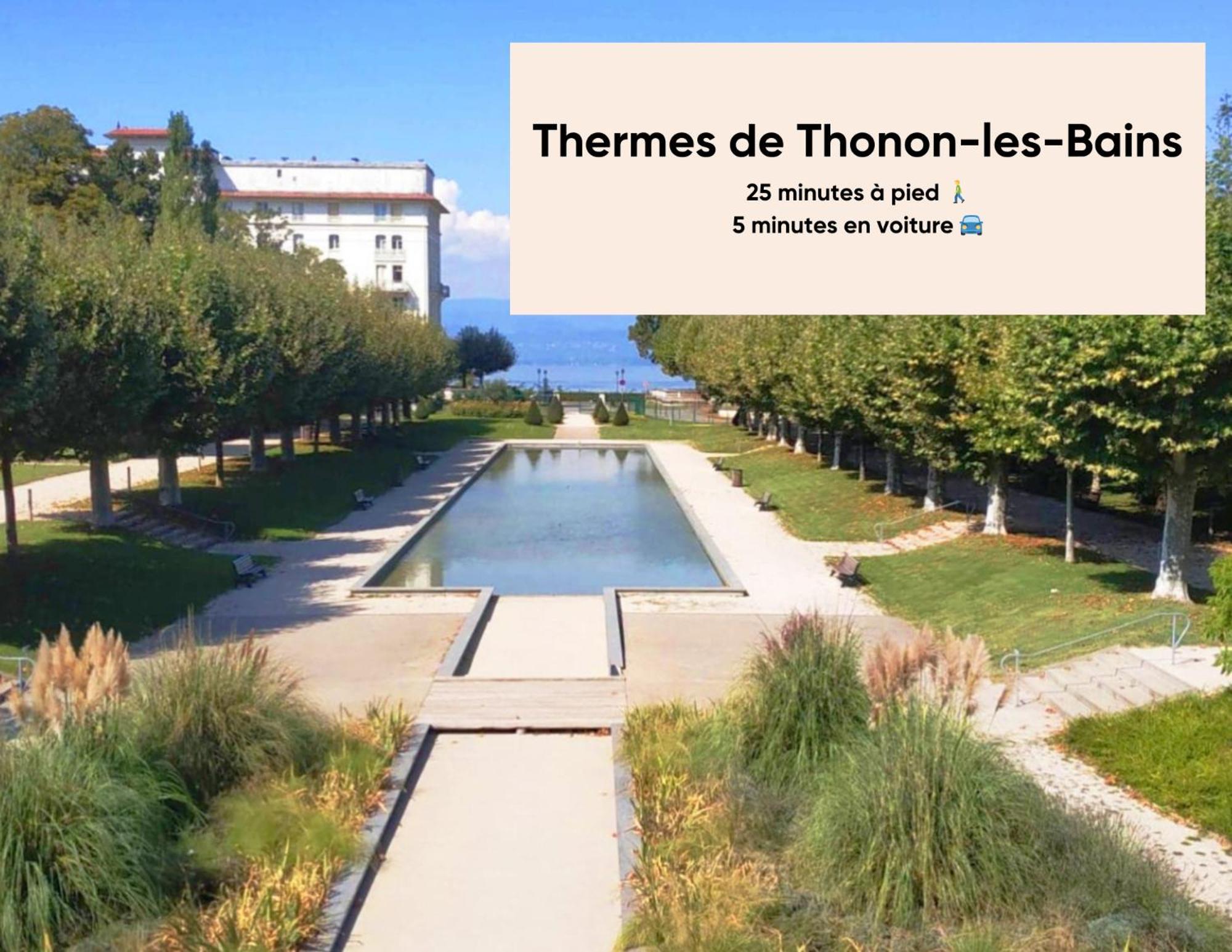 Apartamento Cosy Et Moderne - Dent D'Oche Thonon-les-Bains Exterior foto